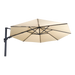 Zweefparasol VirgoFlex ecru Ø3,5mtr