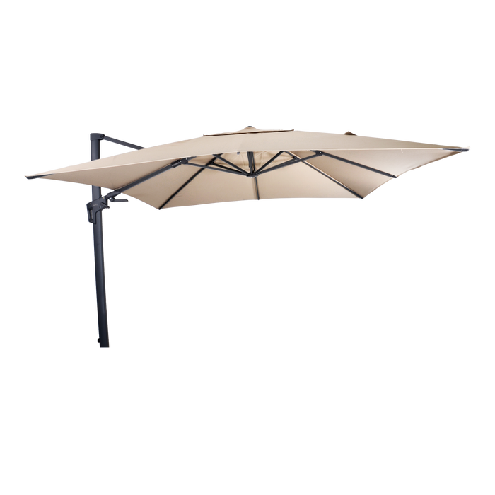 Zweefparasol VirgoFlex ecru 3x3mtr