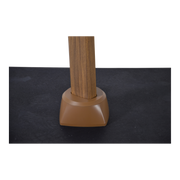 Zweefparasol VirgoFlex houtlook grijs  3x3mtr