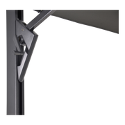 Zweefparasol Taurus grijs 3x3mtr