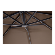 Zweefparasol Taurus taupe 3x4mtr