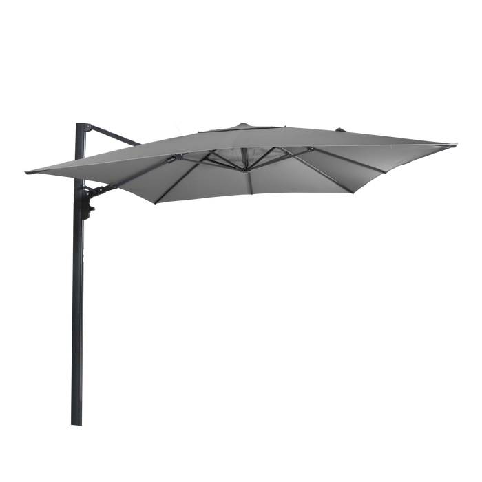 Zweefparasol Virgo Up grijs 3x3mtr