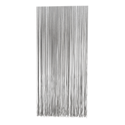 Deurgordijn PVC Spaghetti grijs 90x220cm, 360s