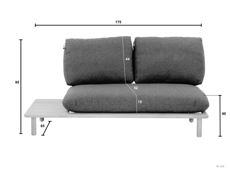 Loungeset Sling Cotton Flower | Zelf samen te stellen