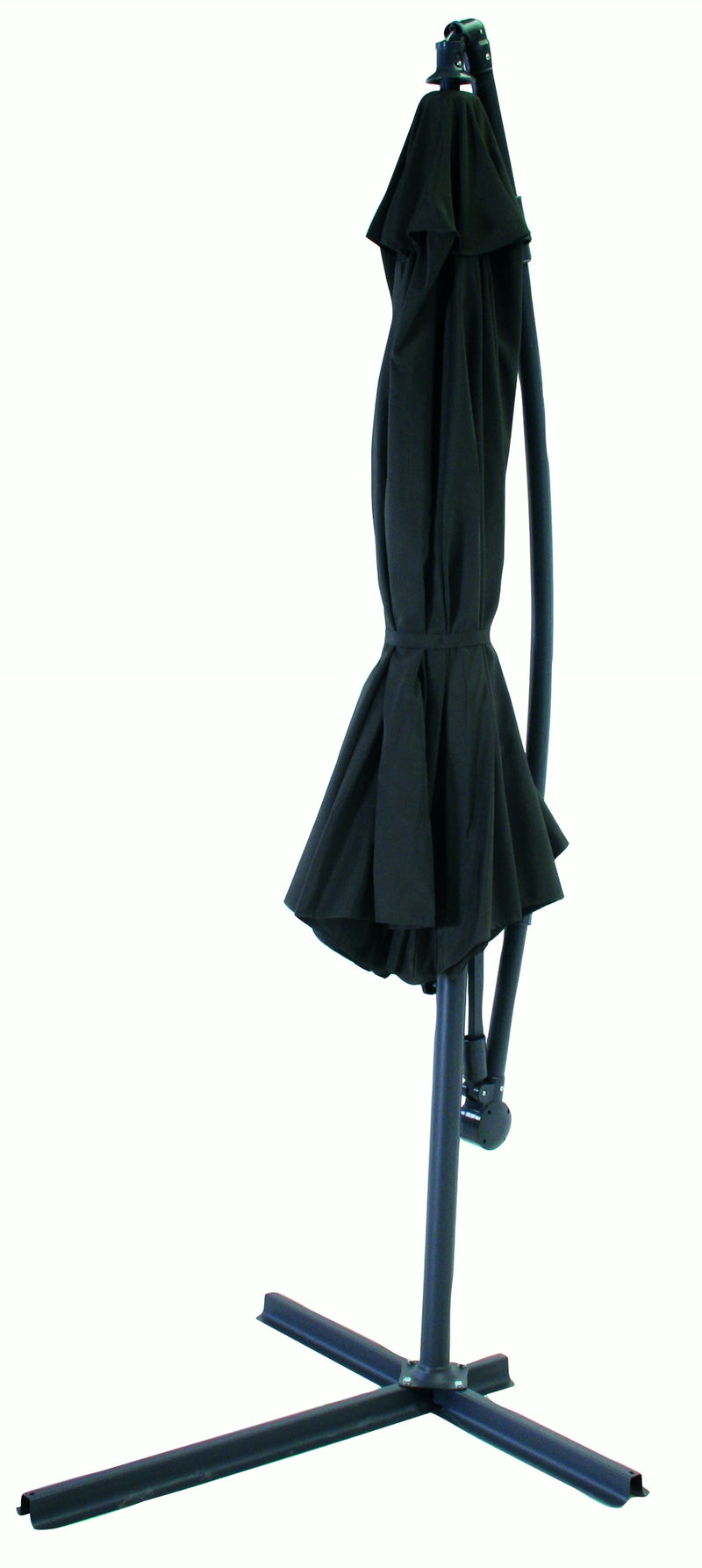 Menorca umbrella black Ø300 cm incl. cross base
