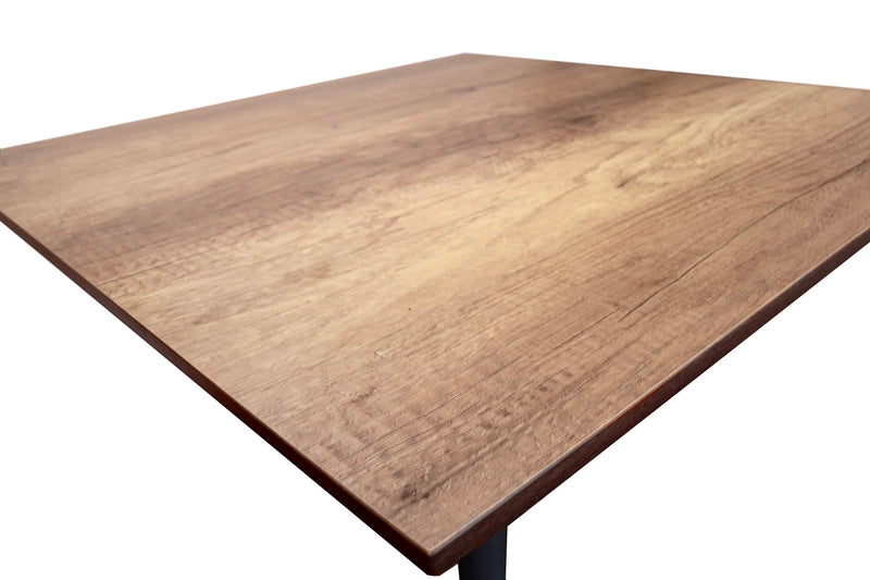 Julia HPL bistro table 70x70cm woodcolor