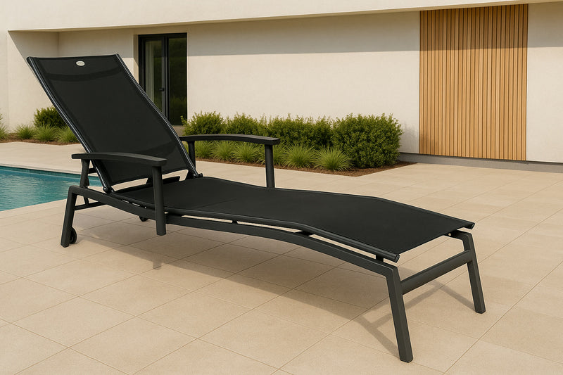 Torino sunlounger