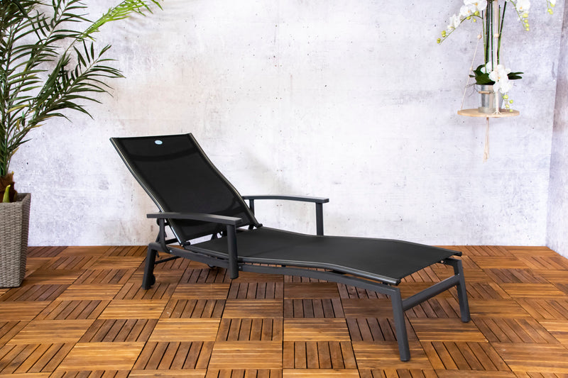 Torino sunlounger