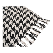 Plaid Pied-de-poule, 125x150cm