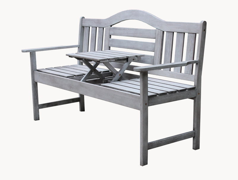 Nevada Bank Grau 150 cm