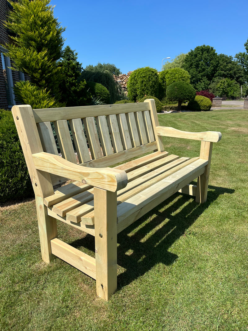 Hermanos Gartenbank | Imprägniert | 140 cm