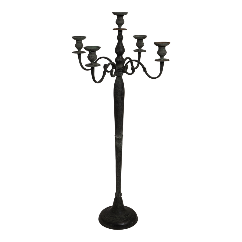 Kandelaar Classic alu antique 144cm