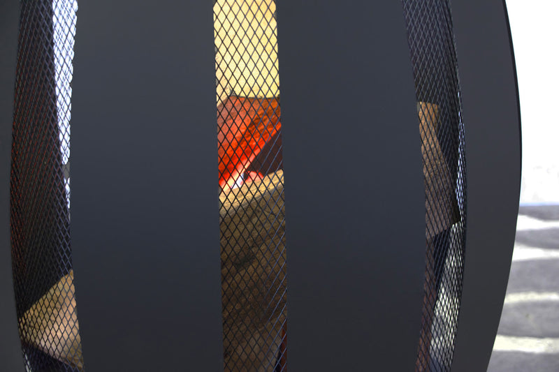 Tulip firepit with ashtray