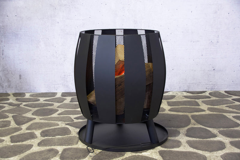 Tulip firepit with ashtray