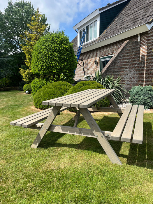 Picknicktafel DeLuxe | Antraciet | 180cm