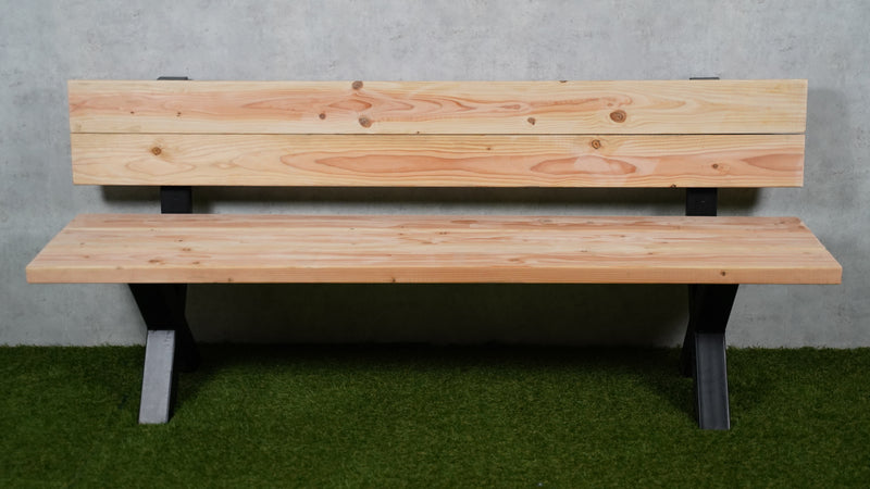 Serena Gartenbank | Douglasie/Stahl | Verschiedene Größen