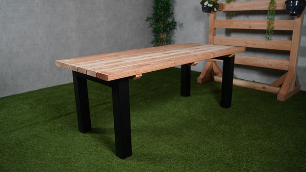 Tuintafel Ferrox | Douglas/Staal | Meerdere maten