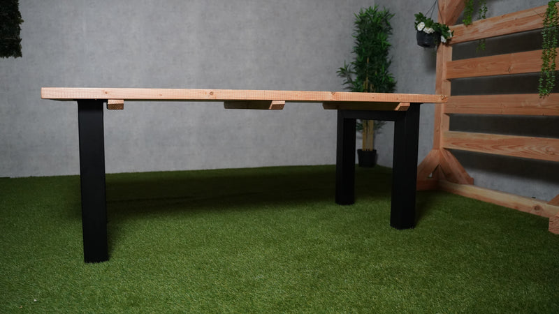 Tuintafel Ferrox | Douglas/Staal | Meerdere maten