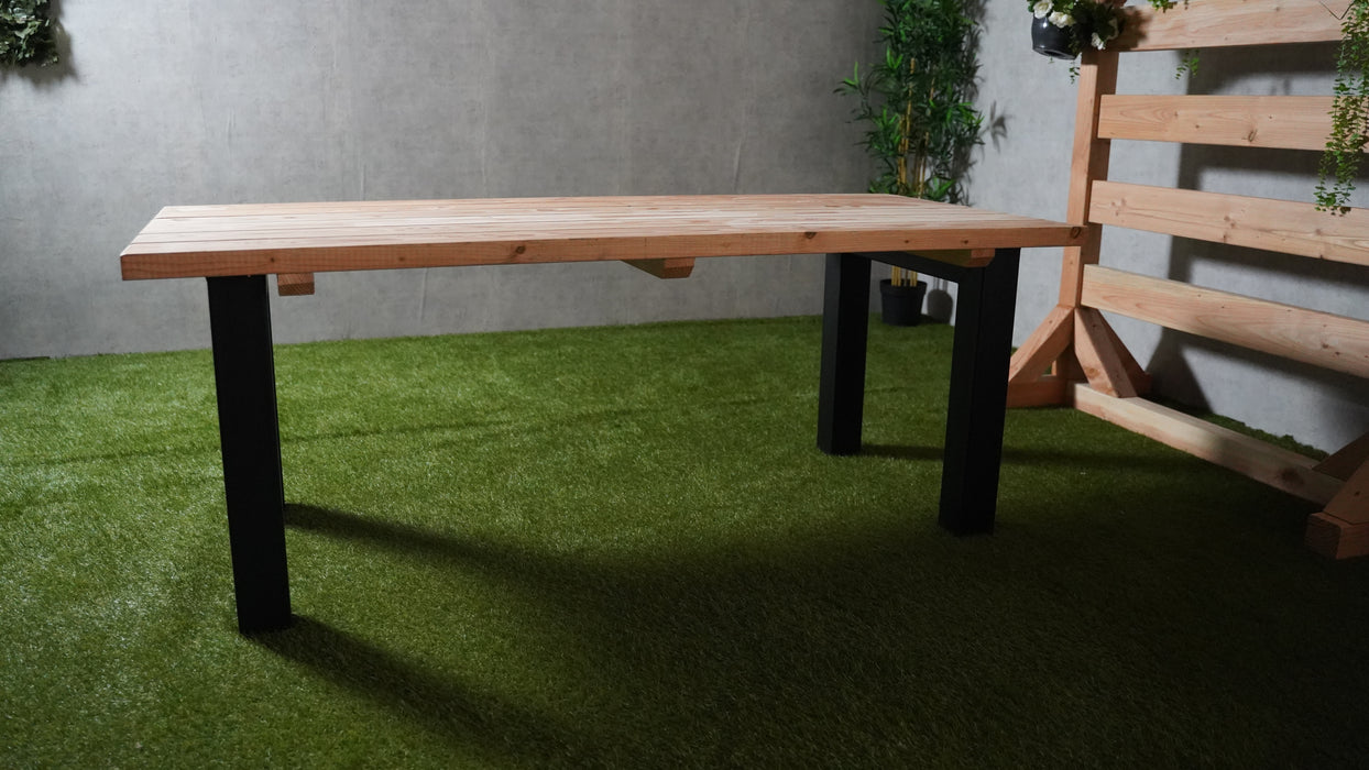 Tuintafel Ferrox | Douglas/Staal | Meerdere maten