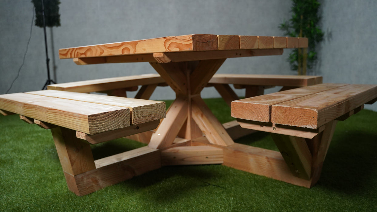 Picknicktafel Supreme | Douglas | Vierkant