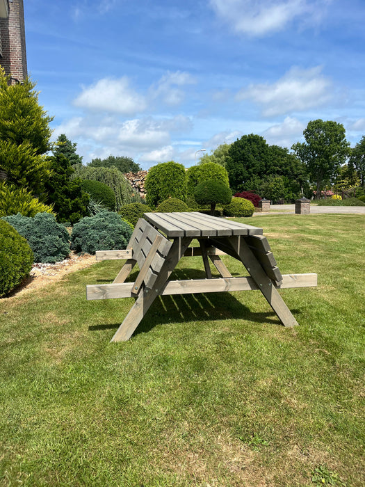 Picknicktafel DeLuxe | Antraciet | 180cm