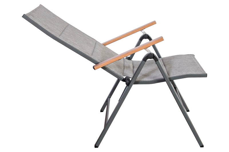 Genua Klappstuhl in Holzoptik