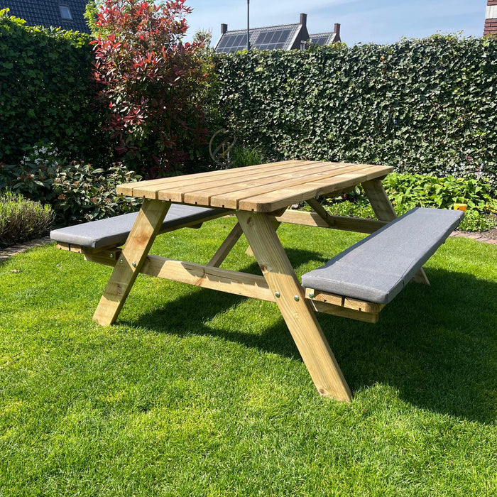 Gartenkissen – 240 cm – Picknicktisch 240