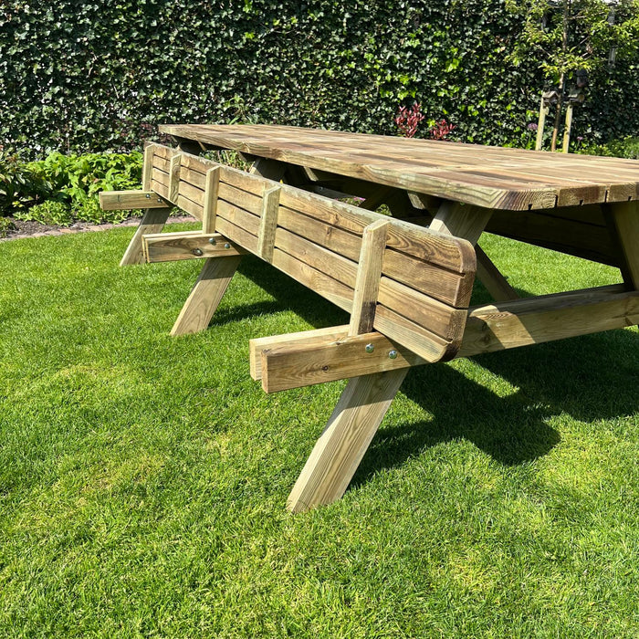 Picknicktafel DeLuxe | Geïmpregneerd | 300 cm