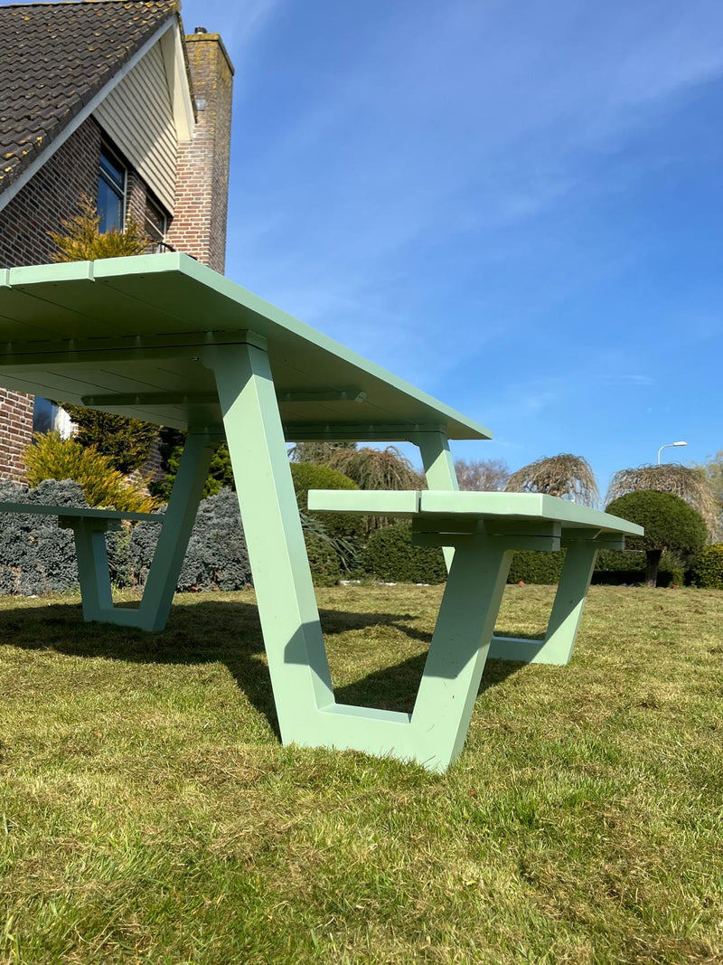 Picknicktisch London | Grün | Aluminium | 180 cm