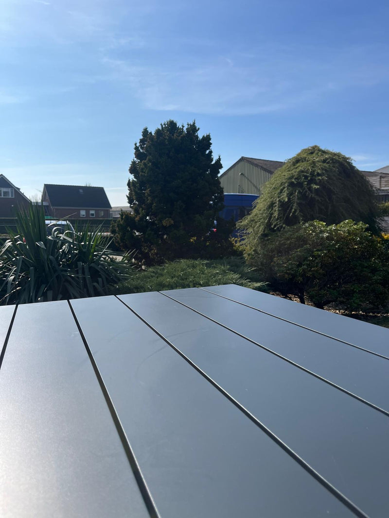 Picknicktafel London | Antraciet | Aluminium | 180cm