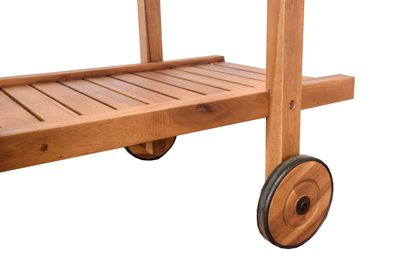 Toby tea trolley acacia FSC 100%
