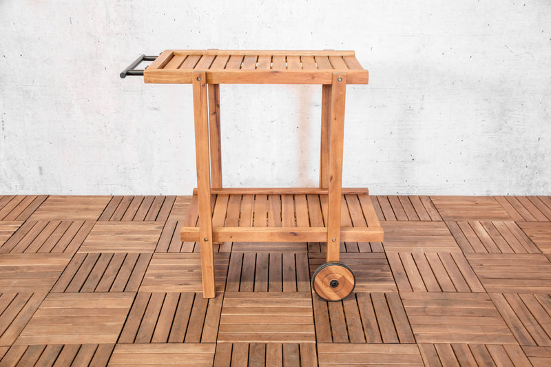 Toby tea trolley acacia FSC 100%