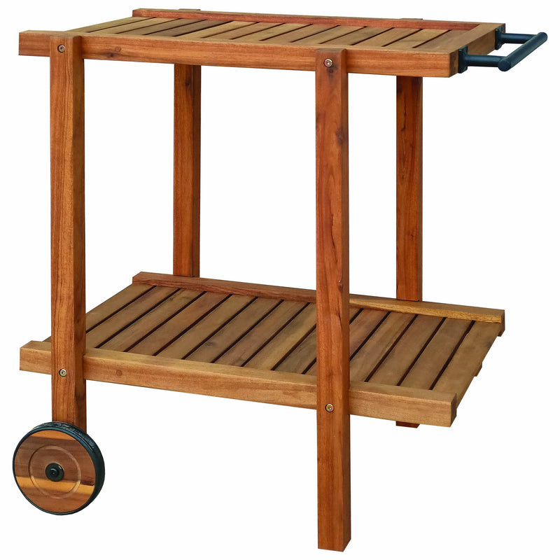 Toby tea trolley acacia FSC 100%