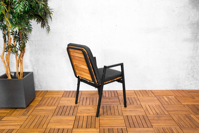 Dexter Esszimmerstuhl mit Kissen, Akazie FSC 100%