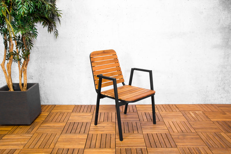 Dexter Esszimmerstuhl mit Kissen, Akazie FSC 100%