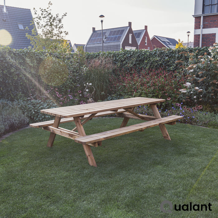 Picknicktafel DeLuxe | Geïmpregneerd | 240cm