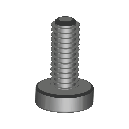 Verstellbare Kunststoffkappe unter den Beinen