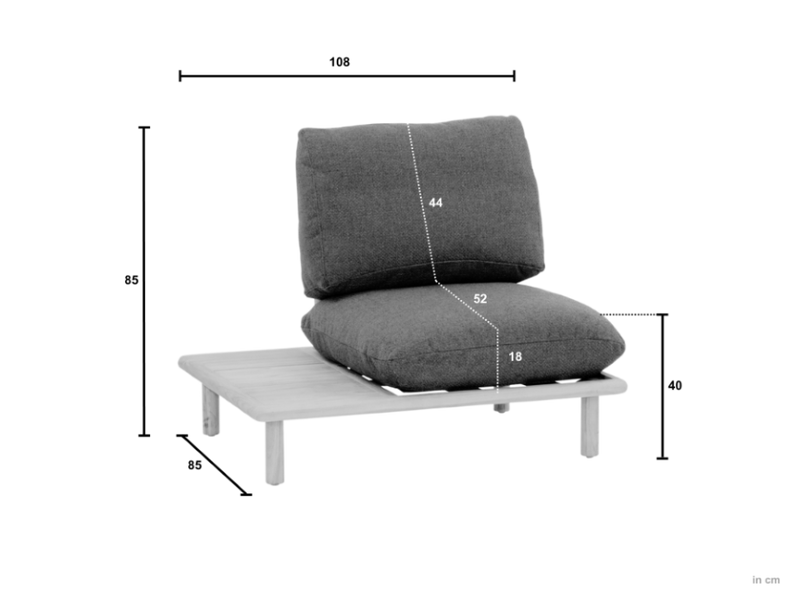 Loungeset Sling Cotton Flower | Zelf samen te stellen