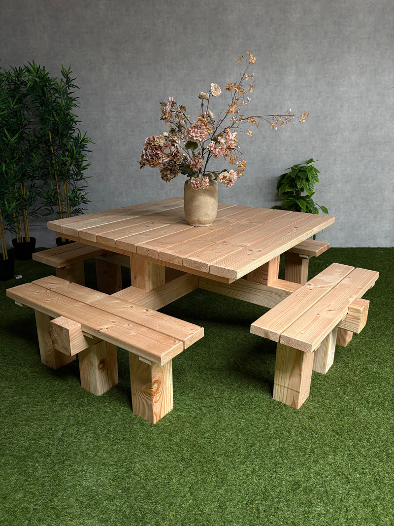 Picknicktafel Master - Vierkant - Douglas